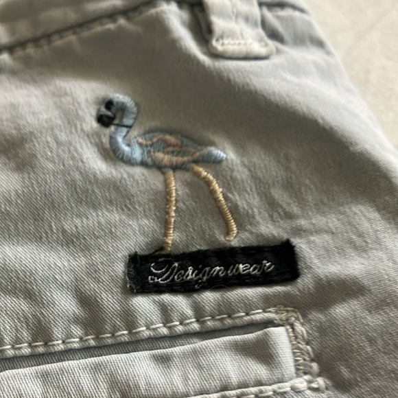 Shorts 100% cotton size small cute flamingo motif - Picture 5 of 6